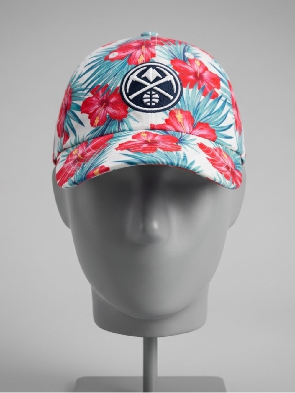 '47 Brand Denver Nuggets Tropical Floral Adjustable Hat Cap